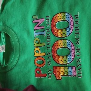 100th day of school shirt